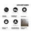 Plancher hybride 48 po x 7,7 po x 9,5 mm Cove Oak-117409062