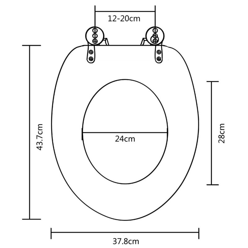 Round Toilet Seat
