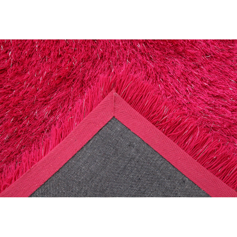 Tapis rose à poils longs Castlebourne, Rectangle 5 pi 2 po x 7 pi 5 po