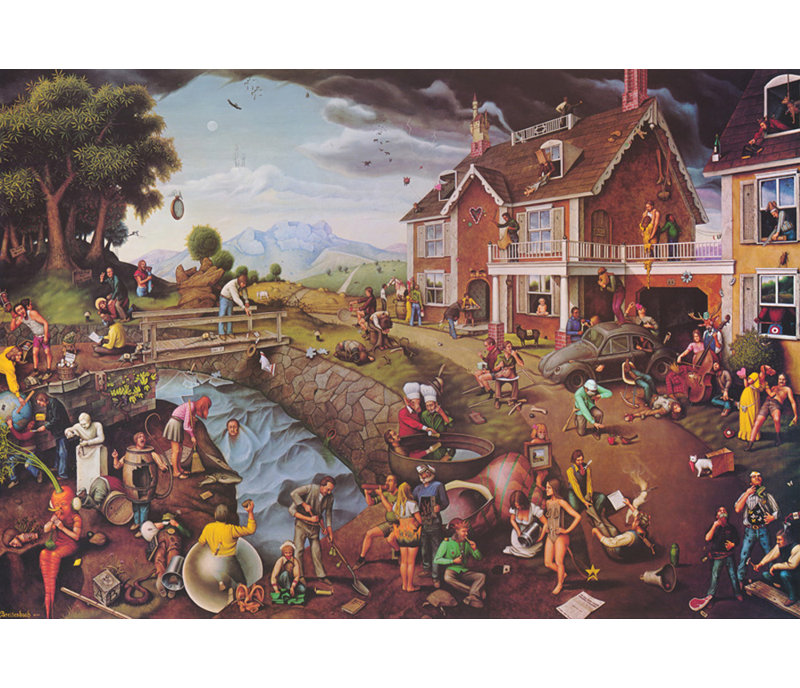 Proverbidioms, 12" H x 18" W