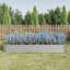 Jardinières en métal pour fleurs, légumes et herbes-129024355-129024354