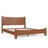 Verdant Solid Bamboo Platform Bed Frame with Curved Headboard-133467008