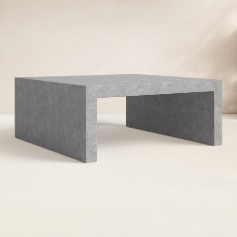 Bridge Outdoor Coffee Table, 43" W x 43" L x 18" H