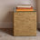 Captain Glass Top End Table