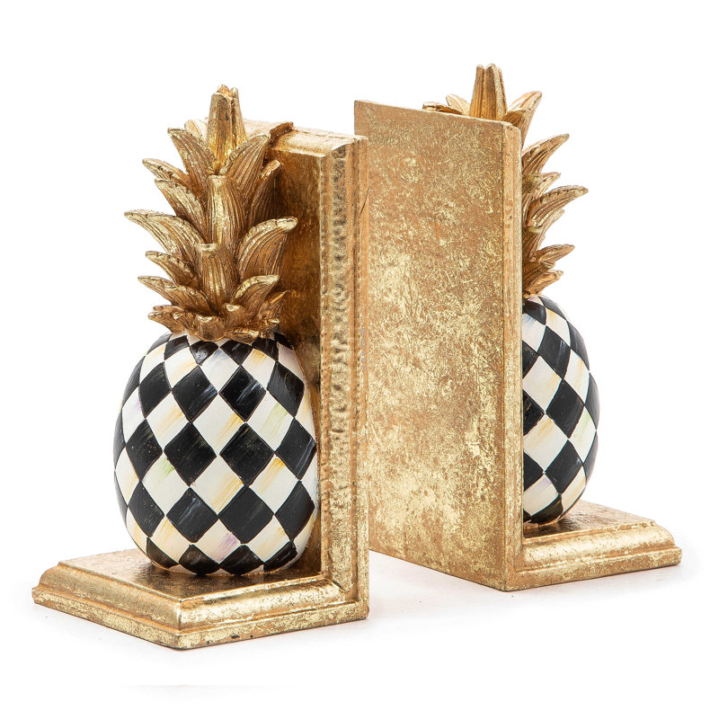 Pineapple Bookends