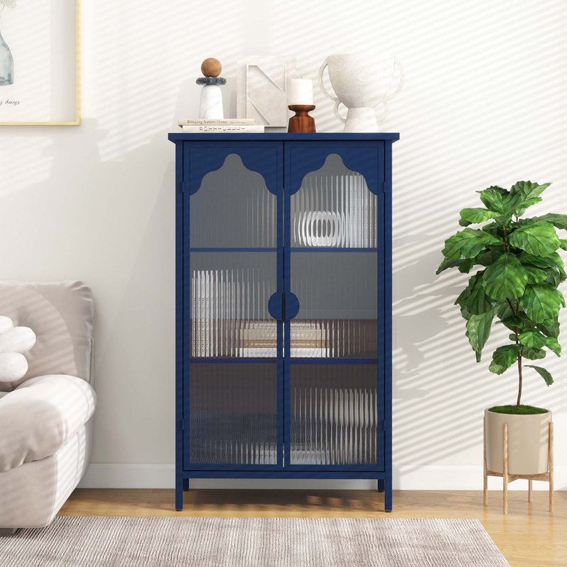 Armoire de rangement en métal 2 portes