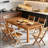 Large Kitchen Table,Dining Table,Rustic Chating Table,Coffee Table