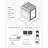 30 in Gas Range Oven 4 Sealed Burners Convection Oven in Stainless Steel