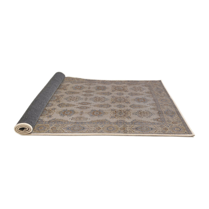 Tapis bleu / jaune Kachazor, Rond 4 pi