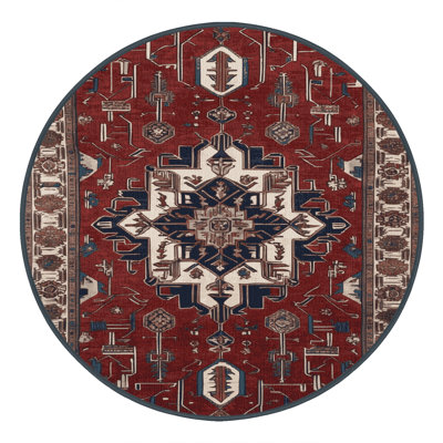 Machine Washable Persian Black Area Rug