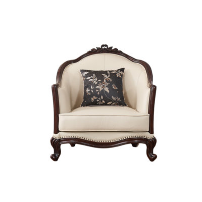 Ashlae Leather Armchair