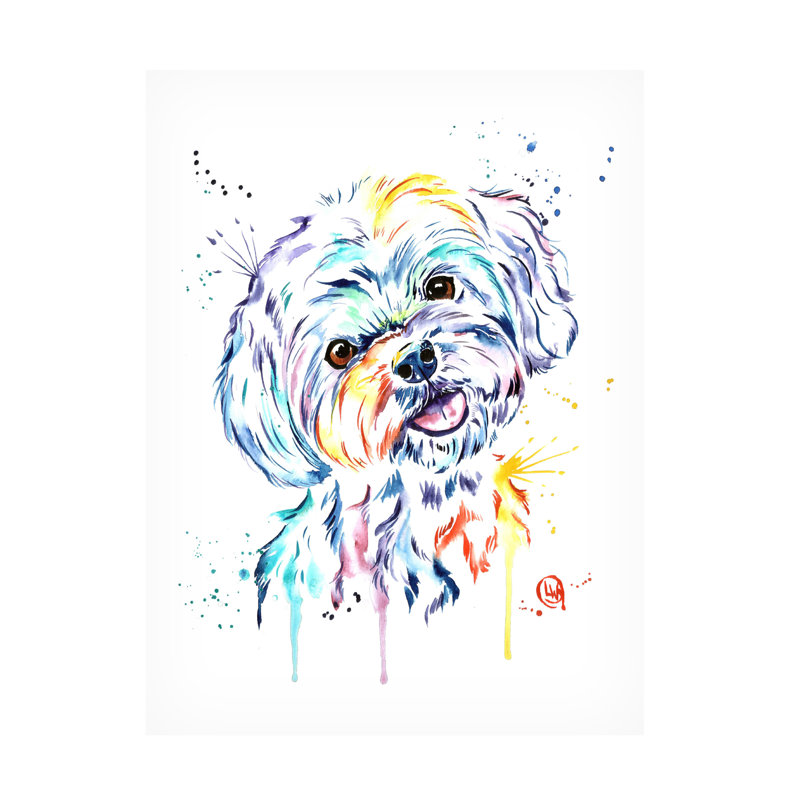 Lisa Whitehouse Havanais, art sur toile, H 47 po x l 35 po