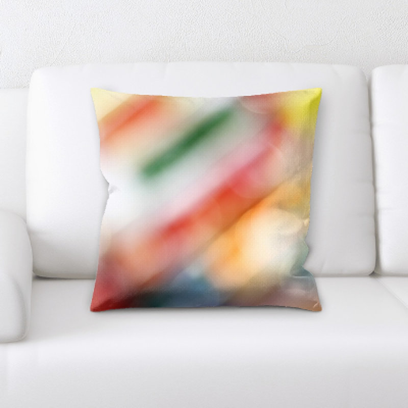 Microsuede Throw Pillow