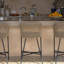 Fabiano Metal Outdoor 69.5cm Bar Stool with Cushion-695856431