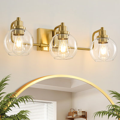 3-light Dimmable Bathroom Vanity Light