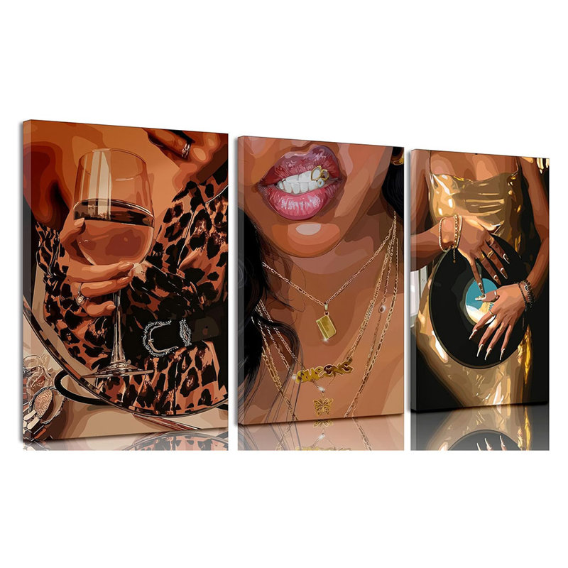 3 Piece Wrapped Canvas Print