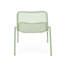 Chaises empilables modernes pour l'extérieur l 26 po x P 22,88 po H 26 po