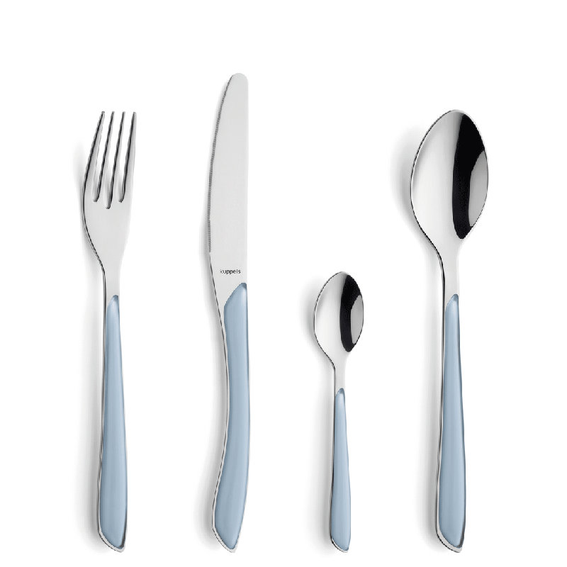 Prisma Cutlery Set 24-piece, Sky Blue