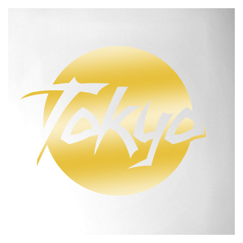 Scenic & Cityscapes Wall Decal, Shiny Gold