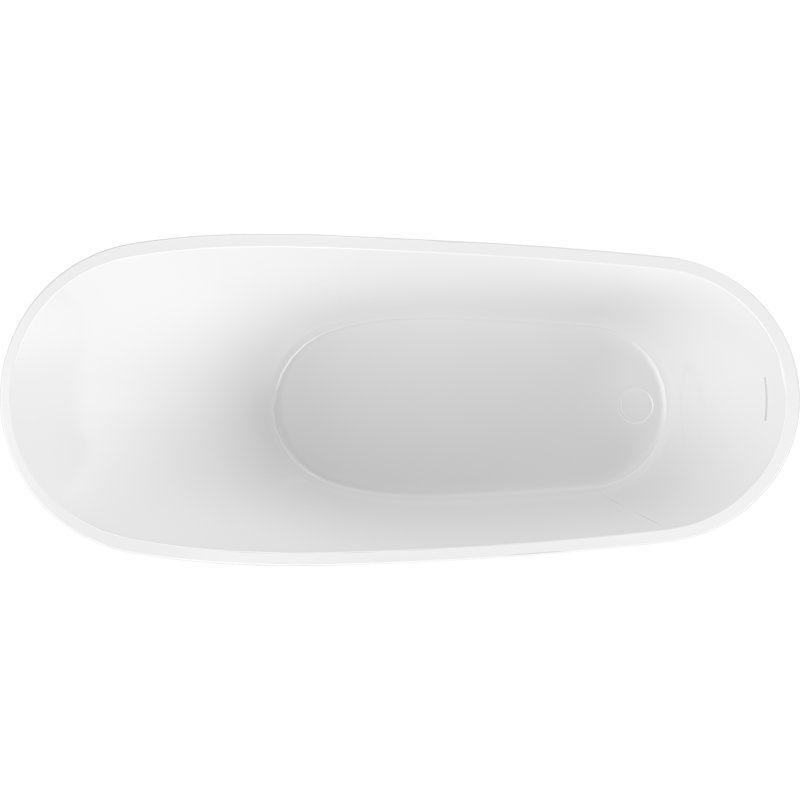 28.5'' x 67'' Freestanding Soaking Acrylic Bathtub
