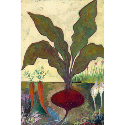 Veggie Garden II - Wrapped Canvas Print