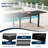 Athenais 6 - Person Patio Dining Set with Extendable Rectangular Table-711593817
