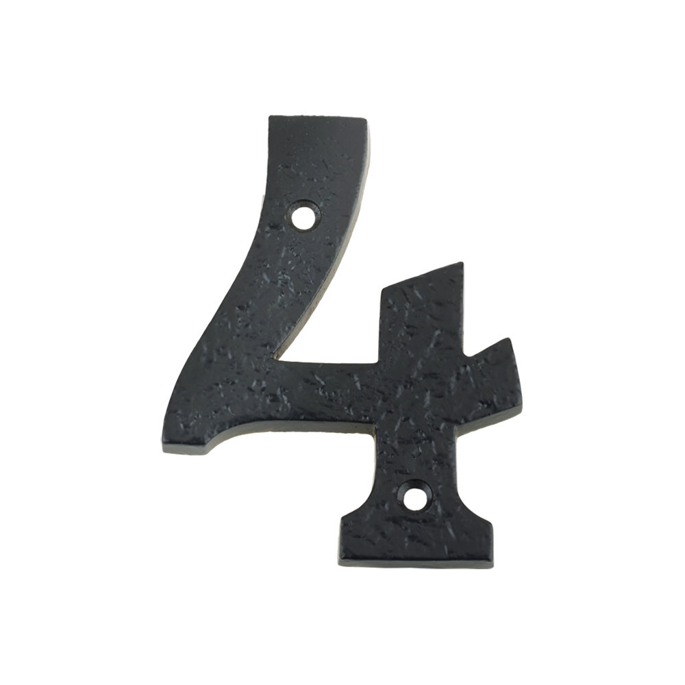 10cm H Metal House Number