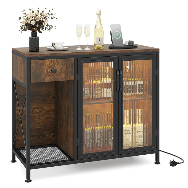 87cm W Chest of Drawers, Brown
