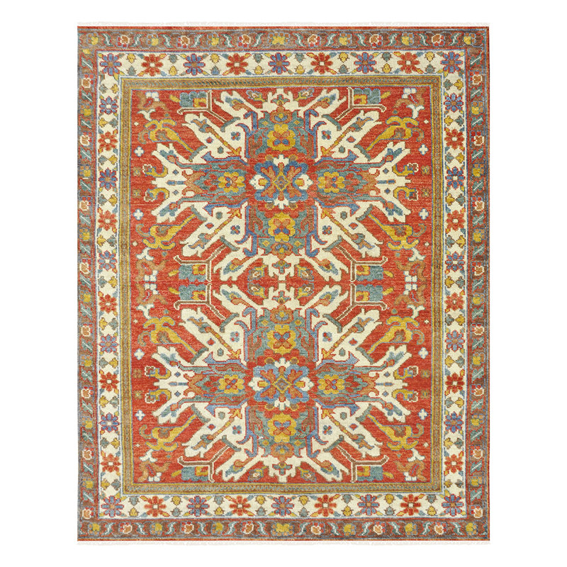 Wool Oriental Area Rug, Rectangle 8' x 10'