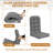 Outdoor/Indoor High Back Chair Cushion-125529603
