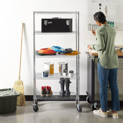 Nuralya 30'' W Steel Shelving Unit