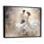 Cadre flottant noir