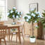 90 cm H Faux Plant in Cement Freestanding  Planter-795282794