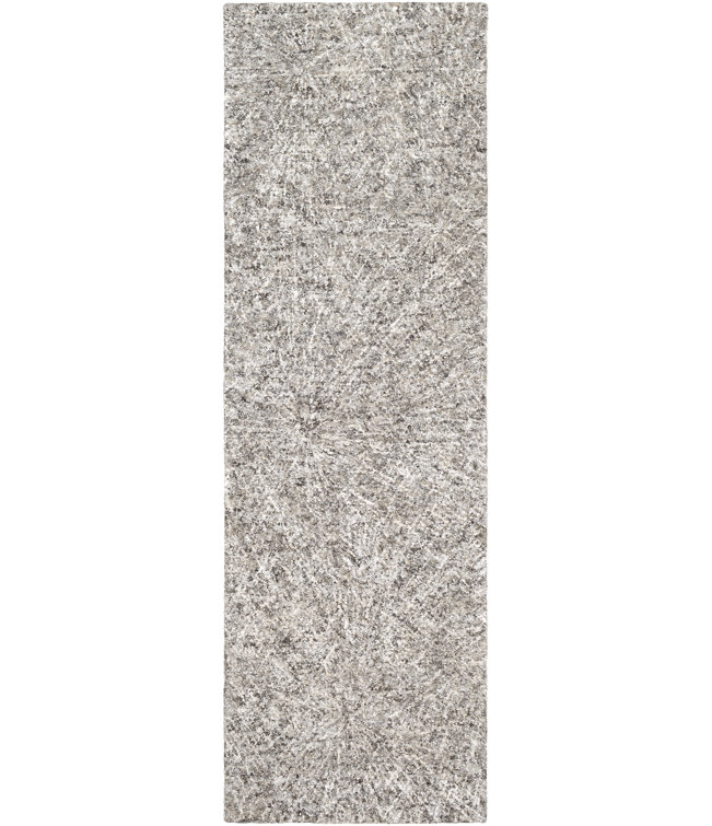 Tapis de zone touffeté abstrait fait main Colleen