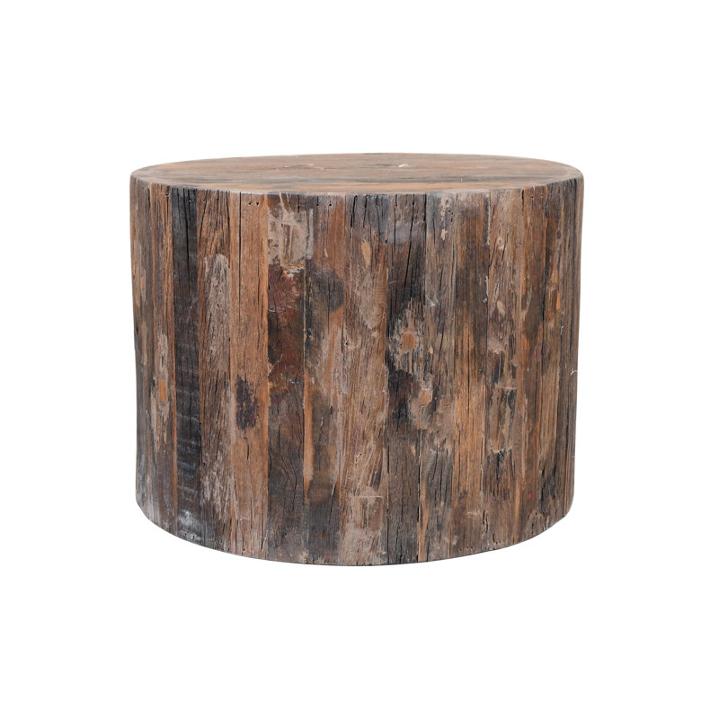 Table basse en bois Dia, H 18 po x L 24 po x l 24 po