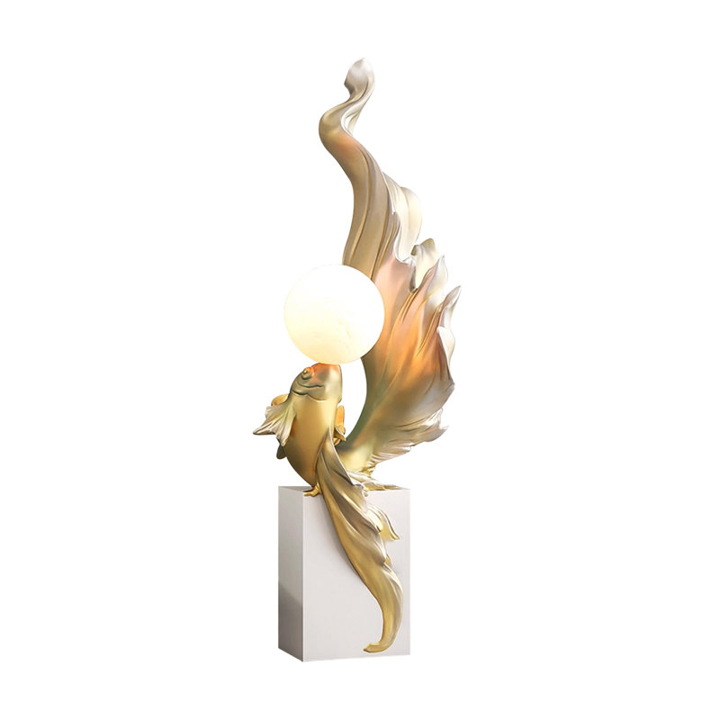 Modern Resin Finial+Decorative Object