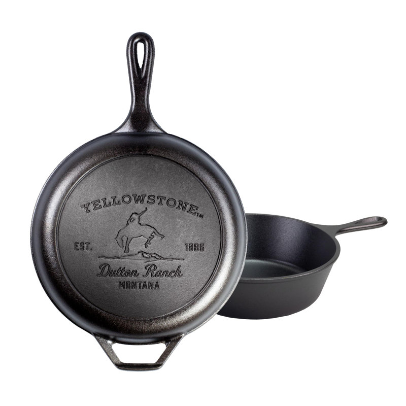 Yellowstone Combo Cooker w/Bucking Bronco