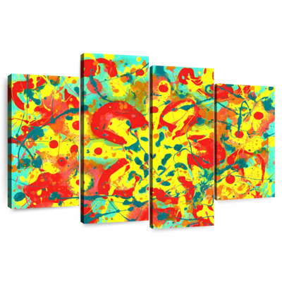 Avery, fantaisie florale abstraite