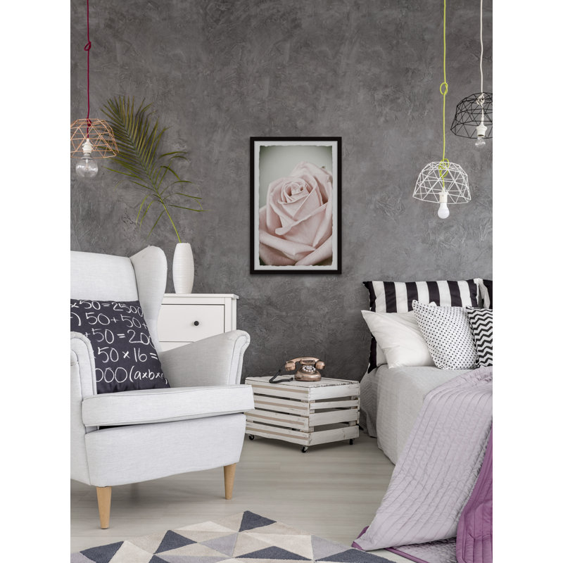 Flower Of Love - Single Picture Frame Painting, 45 cm H x 38 cm W