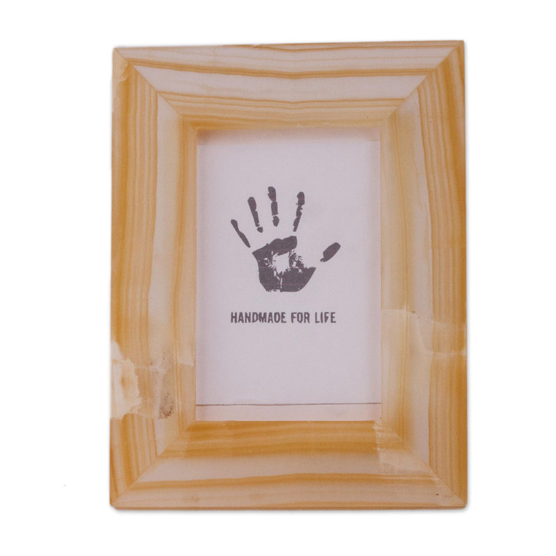Beige Ceramic Matte Picture Frame