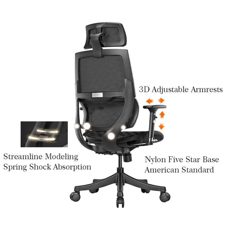 Fauteuil de direction ergonomique Cowarts