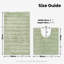 Linear Ribbed Two Piece Bath Mat Set-20107124