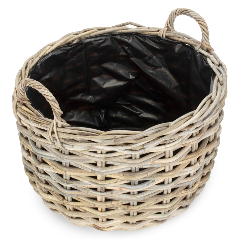 Eliada Wood Pot Planter, 30cm H x 40cm W x 40cm D