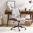 Oswina 37.75" H Polyester Office Chair -1853128030