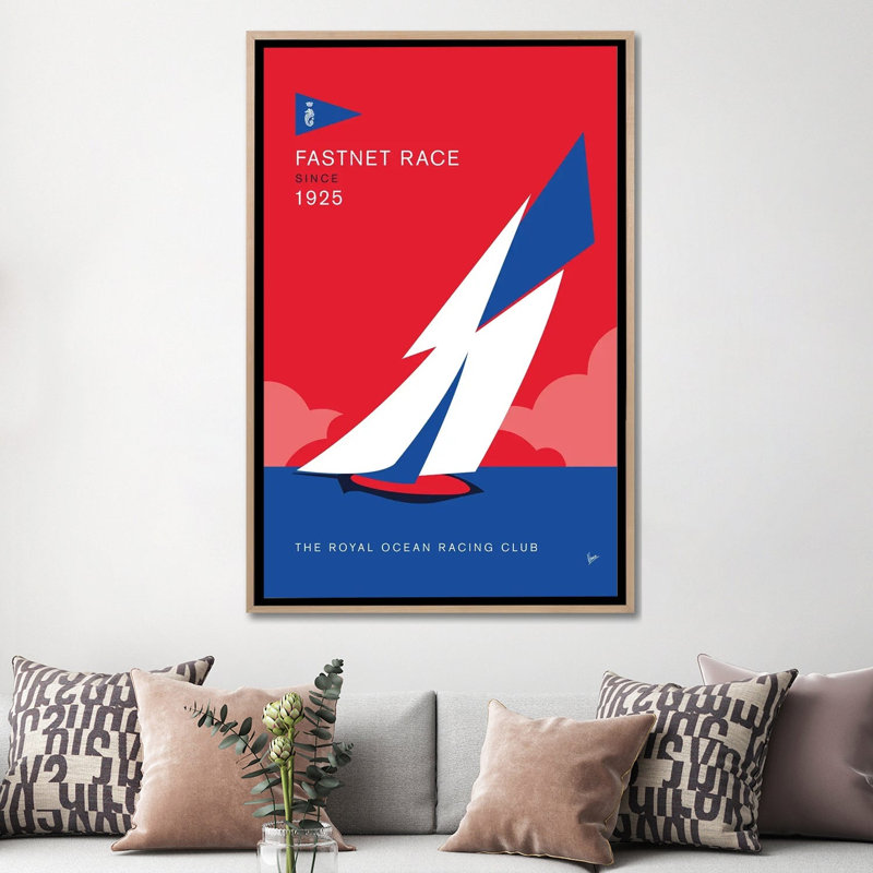 1925-Fastnet Race by Chungkong - Gallery-Wrapped Canvas Giclée on Canvas, 152.4 cm H x 101.6 cm W  x  4.445 cm D