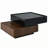 Versatile Rotating Coffee Table with Drawers and Sturdy Construction
