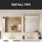 1.3" Thick Rectangle Metal Framed Bathroom Vanity Mirror, Decorative Mirror Wall Mirror with Tempered Glass-2079370091-2079370090