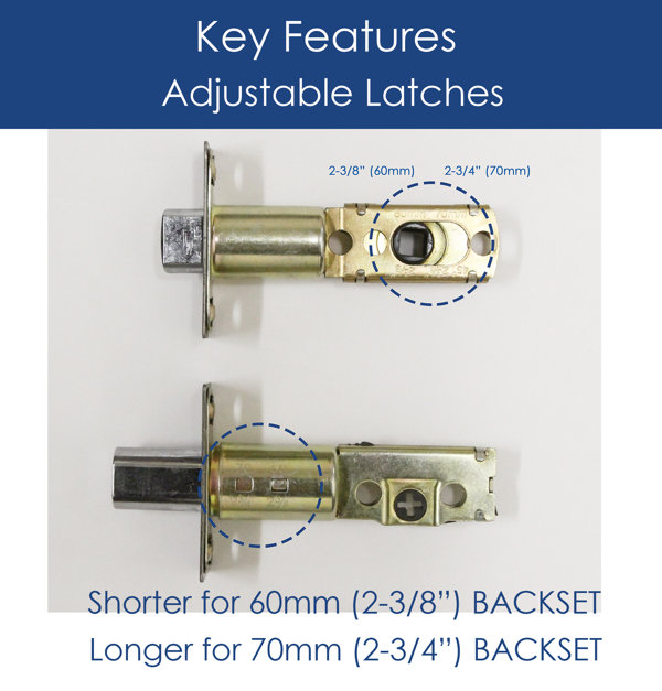 Cozy Nest Rectangular Adjustable Strap Hardware Kit - Nickel