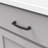 Bridges Collection Handle Pull - 3-3/4" Center to Center Cabinet Pull Oil-Rubbed Bronze Highlighted - Transitional, Deco Hardware for Drawers & Cabinets-116182012-116182015