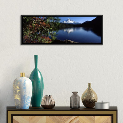 " Reflection Of A Mountain In A Lake, Mt Hood, Lost Lake, Mt. Hood National Forest, Hood River County, Oregon, USA " by Panoramic Images